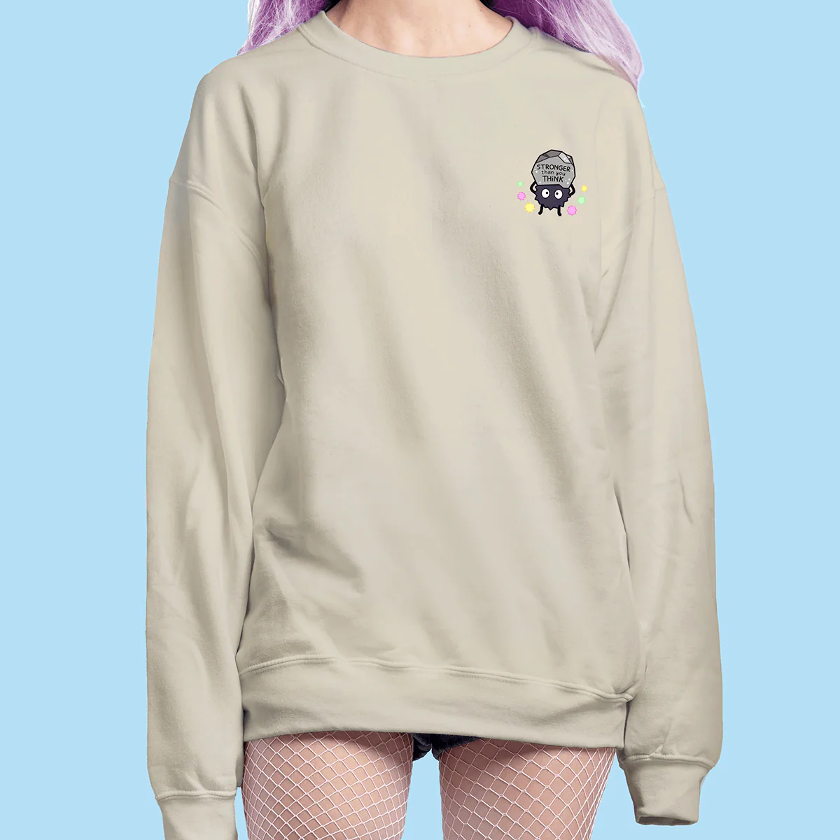 Stronger Than You Think Susuwatari Sweatshirt - Image 4