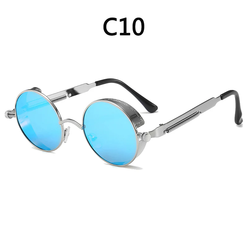 Vampire Aesthetic Round Sunglasses - Image 11