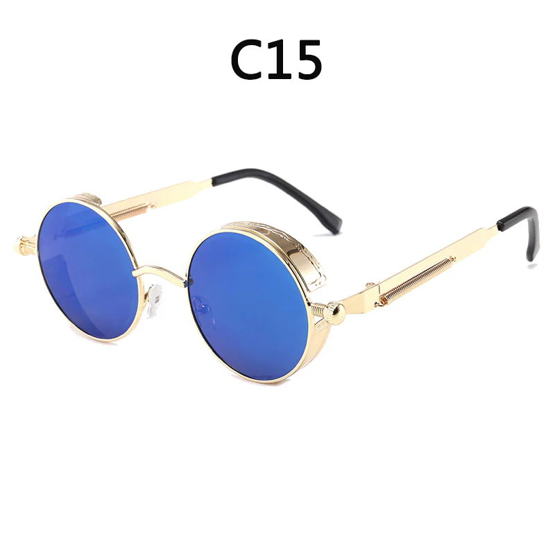 Vampire Aesthetic Round Sunglasses - Image 12
