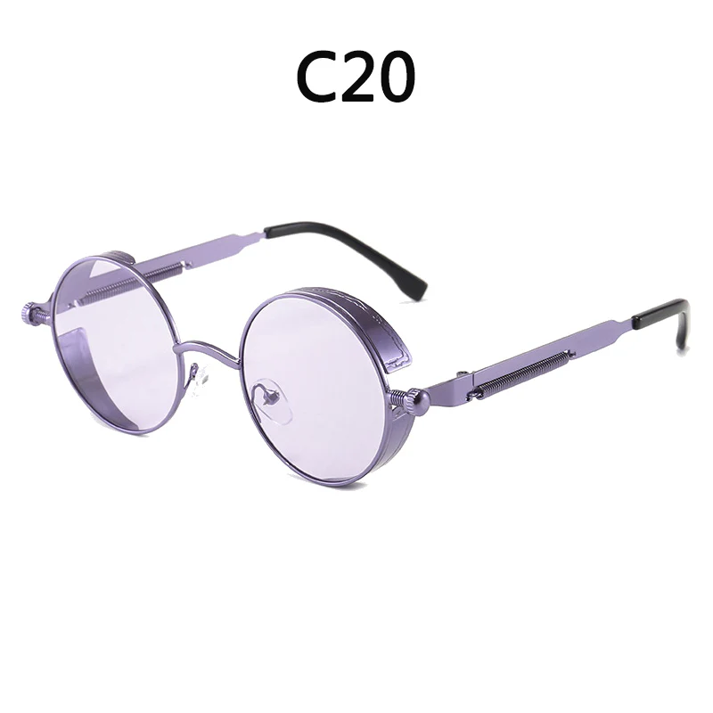 Vampire Aesthetic Round Sunglasses - Image 17