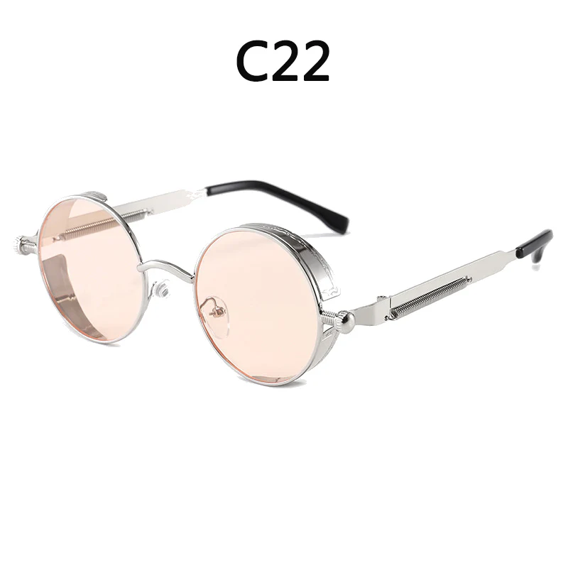 Vampire Aesthetic Round Sunglasses - Image 23
