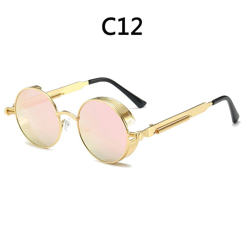 Vampire Aesthetic Round Sunglasses - Image 25