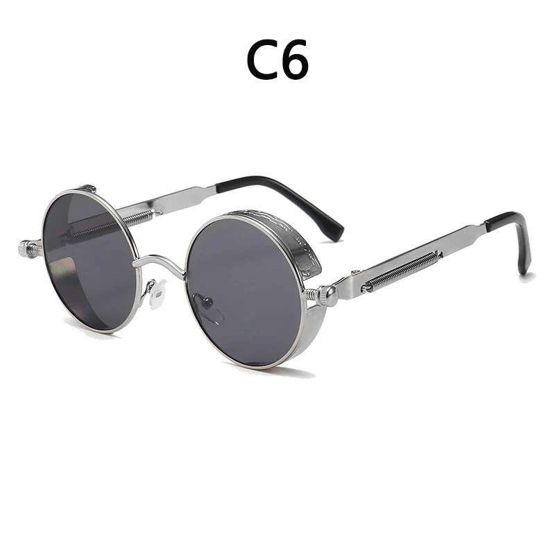 Vampire Aesthetic Round Sunglasses - Image 7