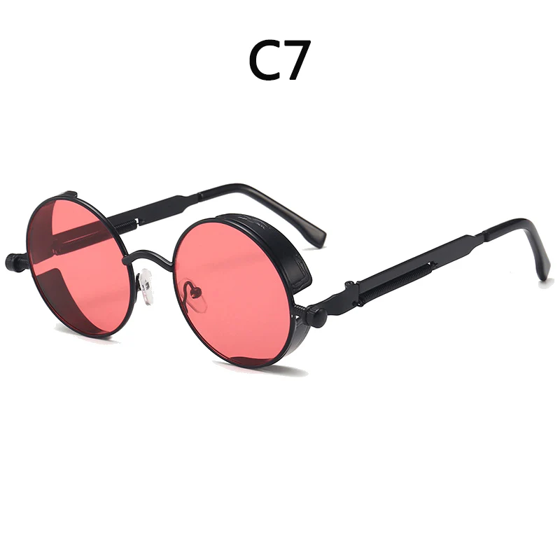 Vampire Aesthetic Round Sunglasses - Image 8