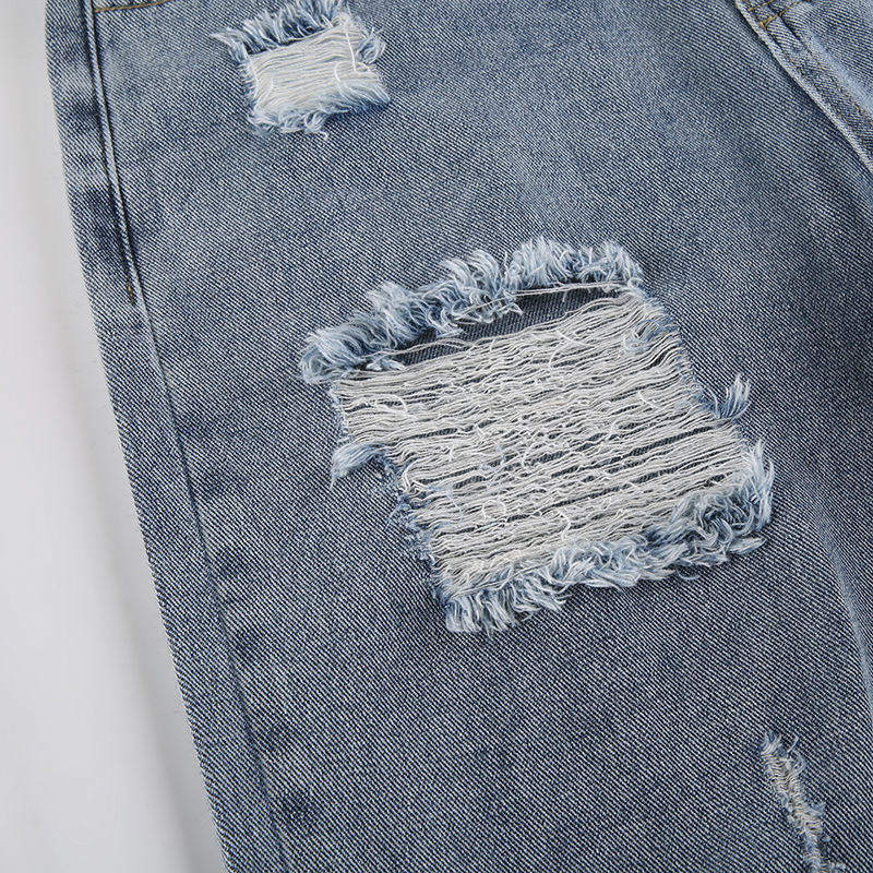 Y2K Grunge Ripped Baggy Jeans - Image 12